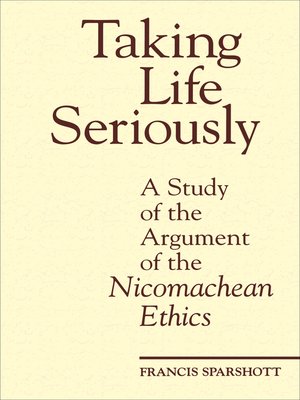 cover image of Taking Life Seriously